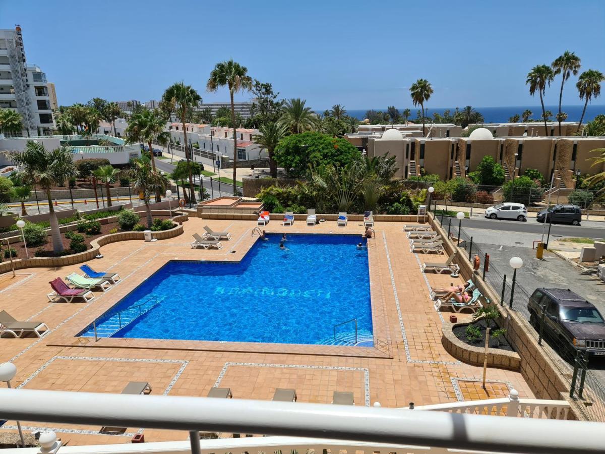 Borinquen Only 280 Meters To The Beach, Balcony With Sea View, Heated Pool, Wifi Playa de las Américas Dış mekan fotoğraf