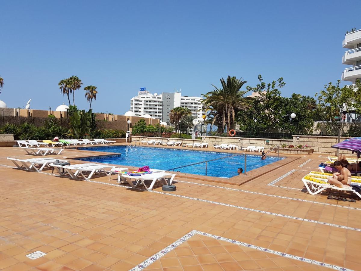 Borinquen Only 280 Meters To The Beach, Balcony With Sea View, Heated Pool, Wifi Playa de las Américas Dış mekan fotoğraf