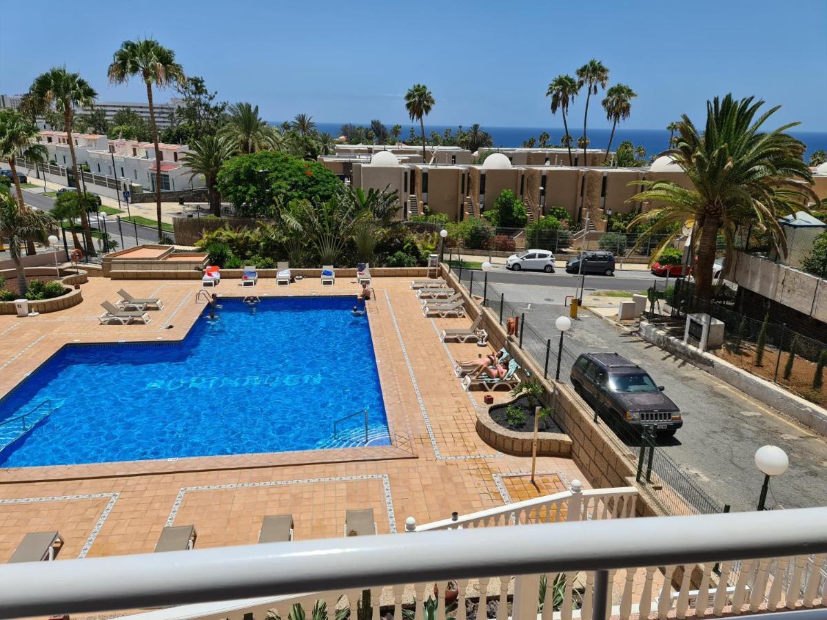 Borinquen Only 280 Meters To The Beach, Balcony With Sea View, Heated Pool, Wifi Playa de las Américas Dış mekan fotoğraf