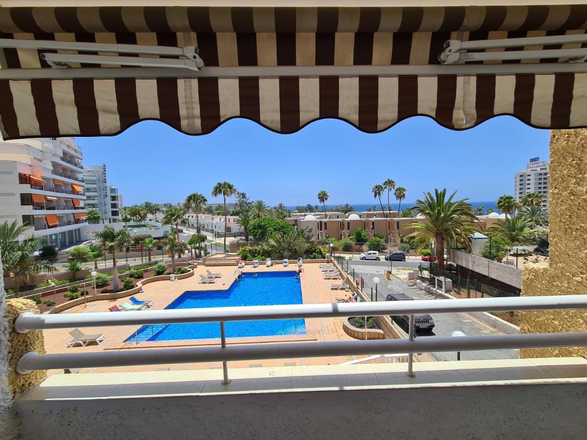 Borinquen Only 280 Meters To The Beach, Balcony With Sea View, Heated Pool, Wifi Playa de las Américas Dış mekan fotoğraf